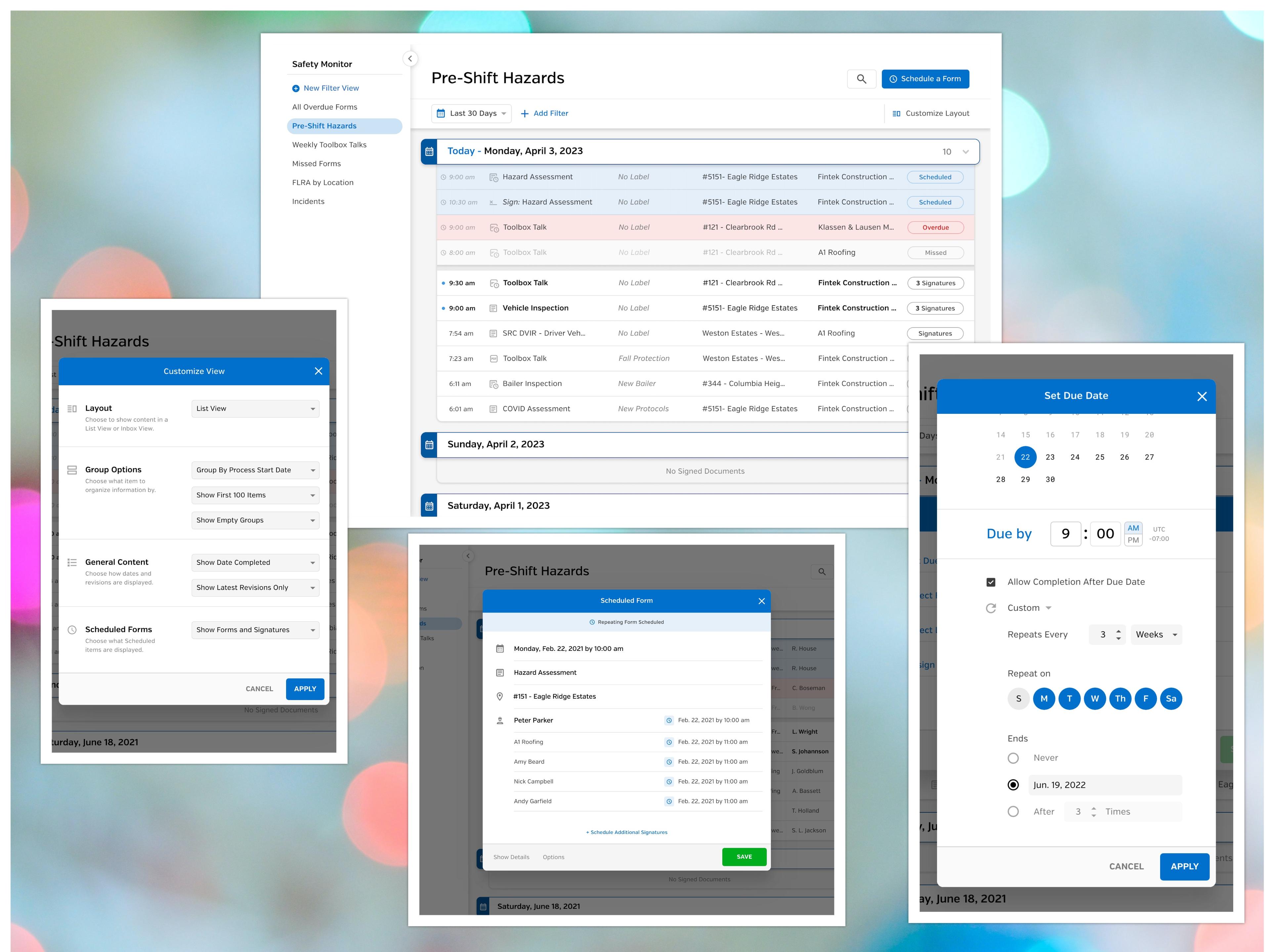 Monitor Dashboard