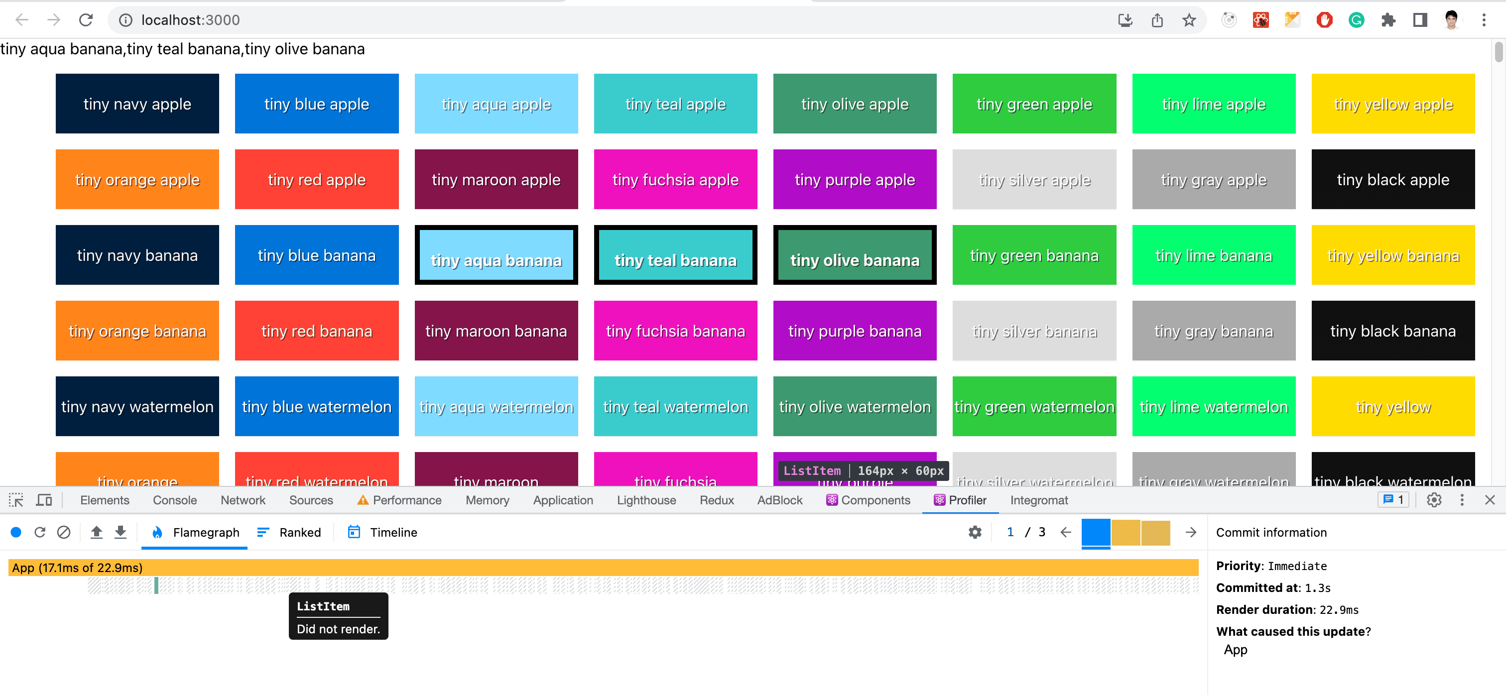 Boost React List Performance